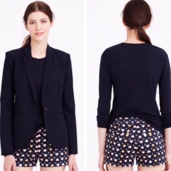 J. Crew Mini Heart Cotton Print Shorts NEW - Picture 2 of 6